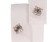 Boucles d'oreilles Boucles d’oreilles en or blanc 14 carats avec morganite 58 Facettes 2195