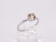 Bague Bague en or blanc 14 carats avec morganite 58 Facettes 2197