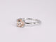 Bague Bague en or blanc 14 carats avec morganite 58 Facettes 2197