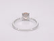 Bague Bague en or blanc 14 carats avec morganite 58 Facettes 2197