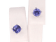 Boucles d'oreilles Boucles d’oreilles en or blanc 14 carats avec tanzanite 58 Facettes 2198
