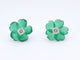 Boucles d'oreilles Boucles d’oreilles en or blanc 14 carats avec diamants 0,18 ct 58 Facettes 2258
