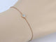 Bracelet Bracelet en or rose 14 carats avec diamant 0,10 ct 58 Facettes 2237