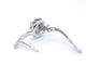 Boucles d'oreilles Boucles d’oreilles en or blanc 14 carats avec diamants 58 Facettes 2280