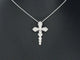 Pendentif Pendentif en or blanc 14 carats avec diamant naturel 58 Facettes 2336