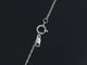 Collier Collier en or blanc 14 carats avec diamant 0,05 ct 58 Facettes 2352