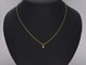 Collier Collier en or jaune 14 carats avec diamant naturel 58 Facettes 2353