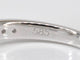 Bague 54 Bague entourage en or blanc 14 carats avec diamant 1,00 ct 58 Facettes 2006