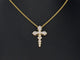 Pendentif Pendentif en or jaune 14 carats avec diamant 58 Facettes 2337
