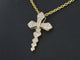 Pendentif Pendentif en or jaune 14 carats avec diamant 58 Facettes 2337