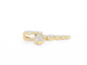 Pendentif Pendentif en or jaune 14 carats avec diamant 58 Facettes 2337