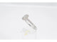 Bague 54 Bague entourage en or blanc et diamants 58 Facettes 2086