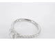 Bague 54 Bague entourage en or blanc et diamants 58 Facettes 2086