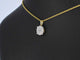 Pendentif Pendentif en or jaune 14 carats avec diamant taille brillant 58 Facettes 2081