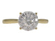 Bague 54 Bague en or jaune 14 carats avec diamant 0,46 ct 58 Facettes 2103