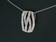 Pendentif Pendentif design en or rose 18 carats avec diamant taille brillant 58 Facettes 2244