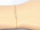Bracelet Bracelet en or jaune 14 carats avec diamants 58 Facettes 2359