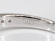 Bague 54 Bague entourage en or blanc 14 carats avec diamant 1,00 ct 58 Facettes 2006