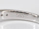 Bague 54 Bague entourage en or blanc 14 carats avec diamant 1,00 ct 58 Facettes 2006