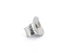 Boucles d'oreilles Boucles d'oreilles en or blanc 14 carats avec diamants et saphirs 58 Facettes 2349