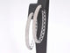 Boucles d'oreilles Boucles d'oreilles créoles en or blanc 14 carats avec diamants 58 Facettes 2054