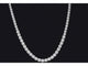 Collier Collier en or blanc 18 carats avec diamants taille brillant 58 Facettes 2038