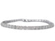 Bracelet Bracelet tennis en or blanc 14 carats avec diamants 58 Facettes 2070