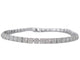 Bracelet Bracelet tennis en or blanc 14 carats avec diamants 58 Facettes 2070