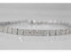 Bracelet Bracelet tennis en or blanc 14 carats avec diamants 58 Facettes 2070