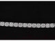 Bracelet Bracelet tennis en or blanc 14 carats avec diamants 58 Facettes 2070