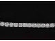 Bracelet Bracelet tennis en or blanc 14 carats avec diamants 58 Facettes 2070