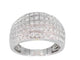 Bague 54 Bague en or blanc 14 carats avec diamant 1,00 ct 58 Facettes 2083