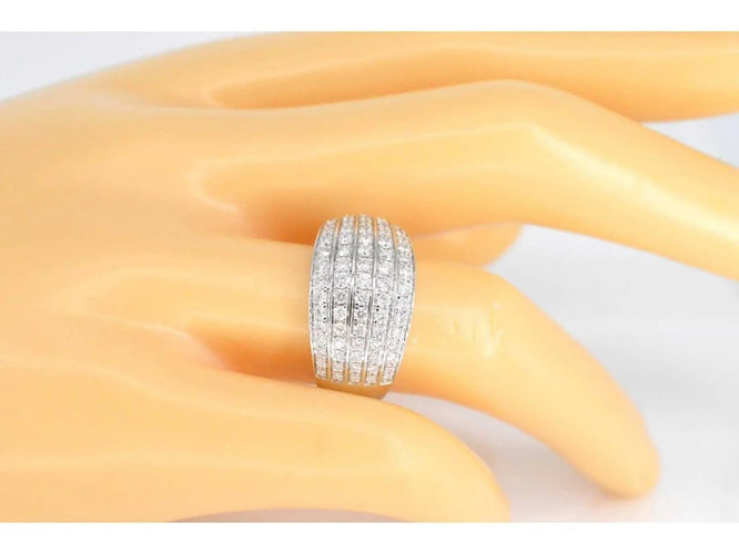 Bague 54 Bague en or blanc 14 carats avec diamant 1,00 ct 58 Facettes 2083