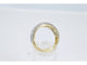 Bague 54 Bague en or 14 carats à cinq rangées de diamants 58 Facettes 2085