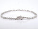 Bracelet Bracelet tennis en or blanc 14 carats serti de diamants 1,10 ct 58 Facettes 2151