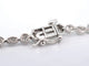 Bracelet Bracelet tennis en or blanc 14 carats serti de diamants 1,10 ct 58 Facettes 2151