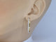 Boucles d'oreilles Créoles - Boucles d'oreilles en or 14 carats avec diamants 58 Facettes 2152