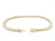 Bracelet Bracelet en or jaune 14 carats serti de diamants 58 Facettes 2172
