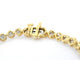 Bracelet Bracelet en or jaune 14 carats serti de diamants 58 Facettes 2172
