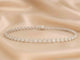 Bracelet Bracelet en or blanc 14 carats serti de diamants 58 Facettes 2171