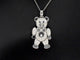 Pendentif Chopard Happy Diamonds - Pendentif Teddy Bear en or jaune 18 carats et diamants 58 Facettes 4142