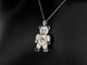 Pendentif Chopard Happy Diamonds - Pendentif Teddy Bear en or jaune 18 carats et diamants 58 Facettes 4142