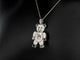 Pendentif Chopard Happy Diamonds - Pendentif Teddy Bear en or jaune 18 carats et diamants 58 Facettes 4142