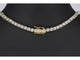 Collier Collier en or jaune 14 carats serti de diamants 3,50 ct 58 Facettes 2184