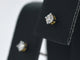 Boucles d'oreilles Boucles d’oreilles en or jaune 14 carats serties de diamants 58 Facettes 2267