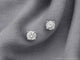 Boucles d'oreilles Boucles d’oreilles en or jaune 14 carats serties de diamants 58 Facettes 2267