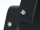 Boucles d'oreilles Boucles d’oreilles en or blanc 14 carats serties de diamants 58 Facettes 2268