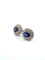 Boucles d'oreilles 2021 P - Boucles d'oreilles en or blanc 18 carats saphirs et diamants 58 Facettes