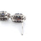 Boucles d'oreilles 2021 P - Boucles d'oreilles en or blanc 18 carats saphirs et diamants 58 Facettes
