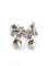 Boucles d'oreilles Boucles d’oreilles en or blanc 18 carats, diamants et perles 58 Facettes
